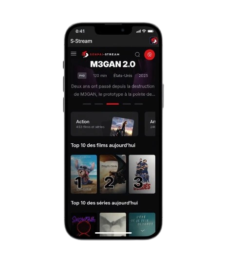 image show how to use senpai stream apk